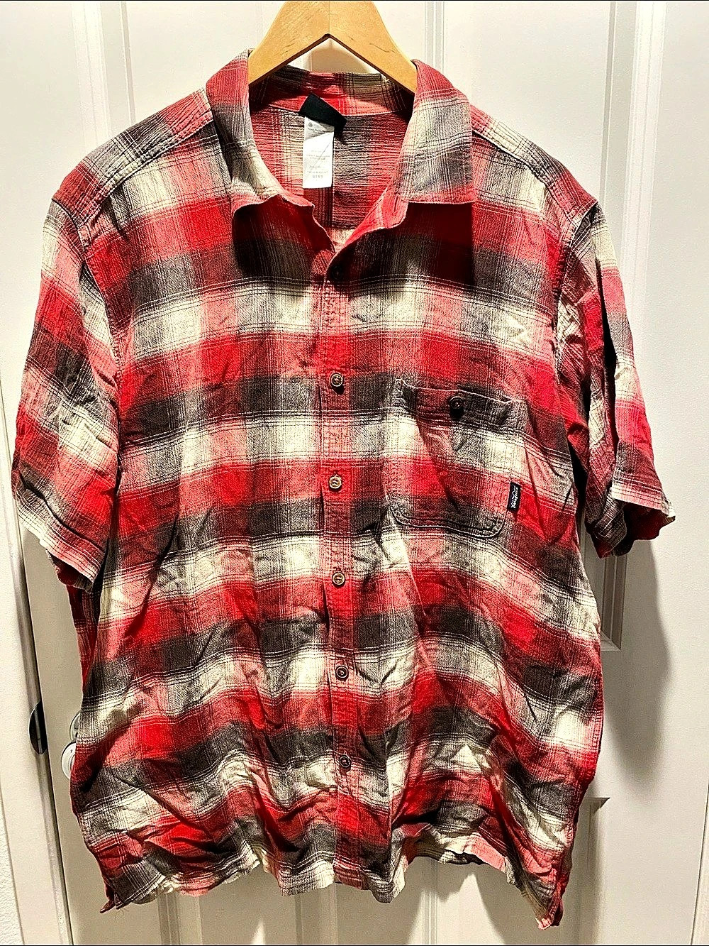 Patagonia Men's Organic Cotton Plaid Shirt Size XL